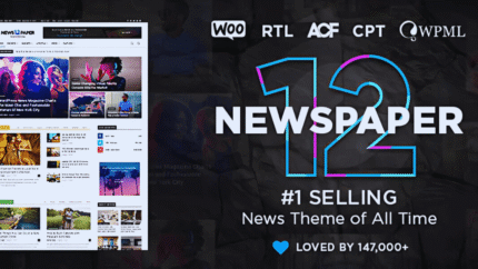 Bestseller – Newspaper Theme Lifetime