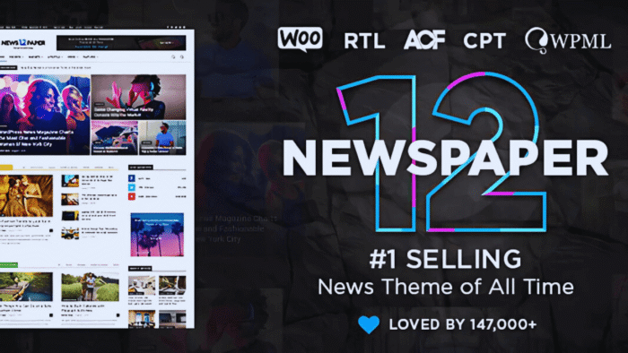 Bestseller – Newspaper Theme Lifetime - Image 1
