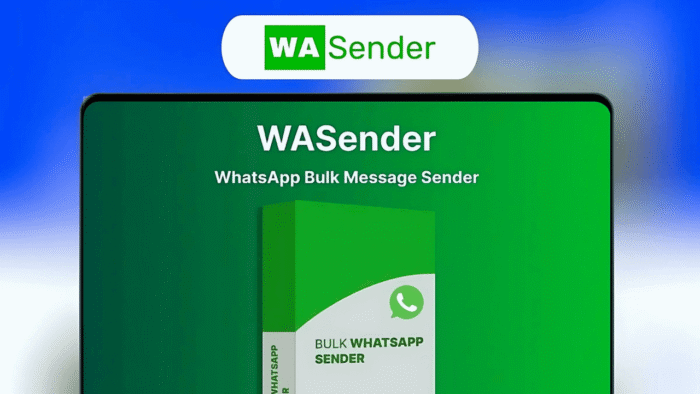 WaSender - Official WhatsApp Bulk Message Sender For One Year - Image 1