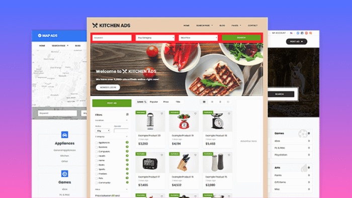 Classifieds WordPress Theme GumTree, Craigslist or Backpage - Premiumpress - Image 1