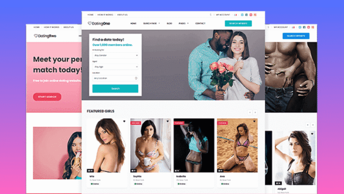 Dating WordPress Theme Match.com, OkCupid or eHarmony - Premiumpress - Image 1