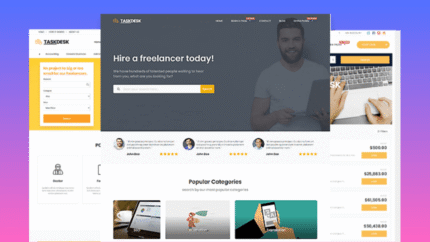 Freelancer WordPress Theme fully functional freelancer website - Premiumpress
