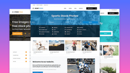 Stock WordPress Theme pixelbay, unsplash or StockPhotos - Premiumpress