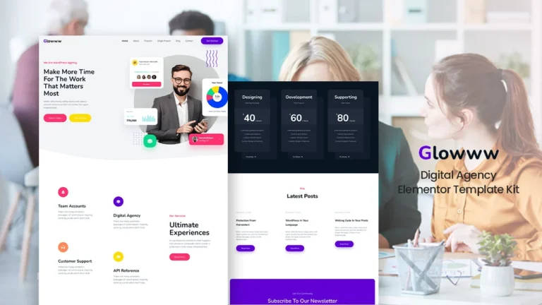 Elementor Template For Creative Business