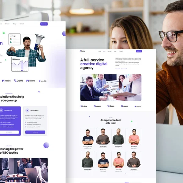 Elementor Template For Digital Marketing Agency