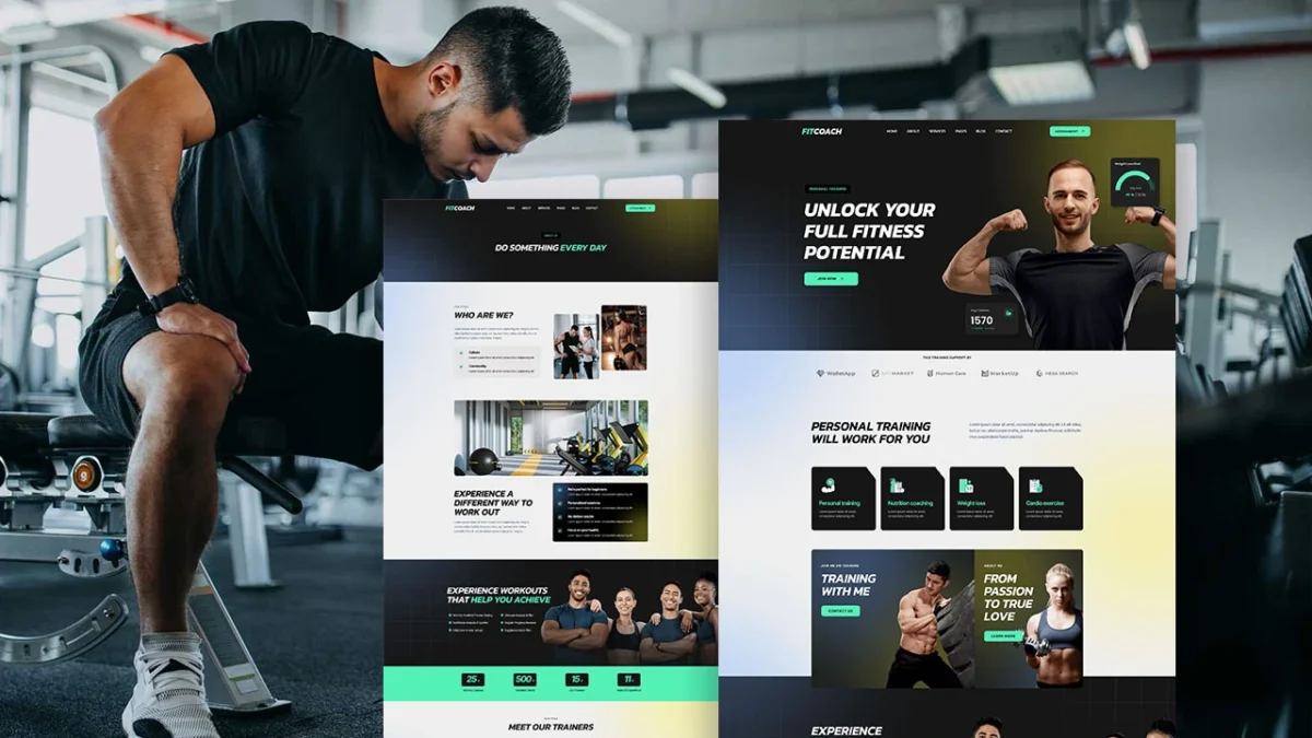 Elementor Template For Personal Trainer