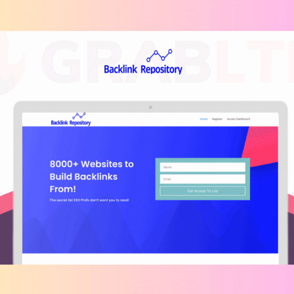 Backlink Repository Pro
