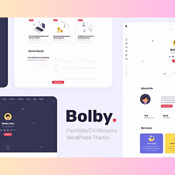 Bolby WordPress Theme