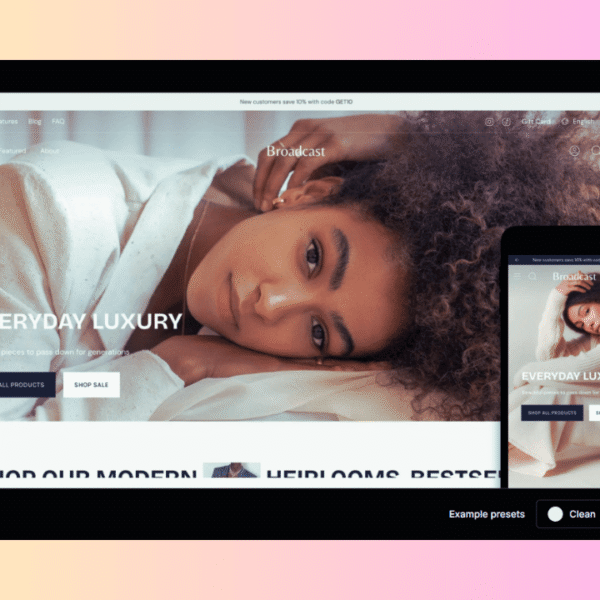 Broadcast Shopify Theme