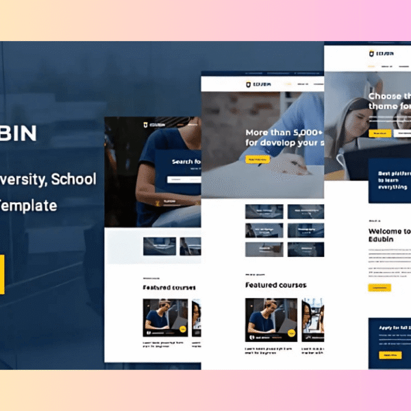 Edubin WordPress Theme