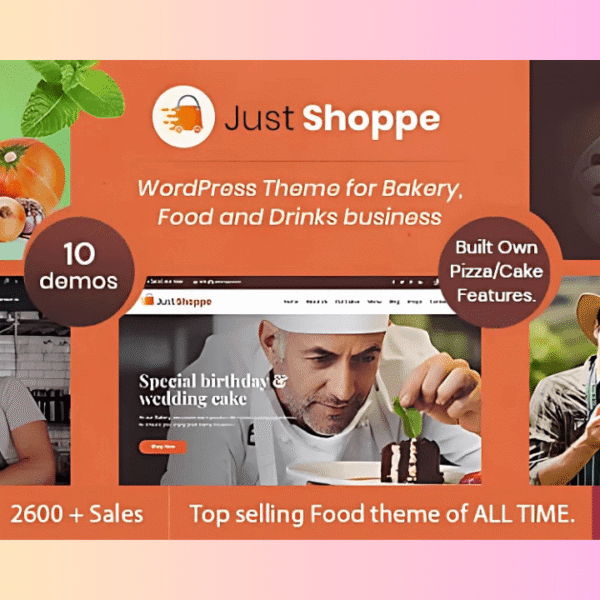 Just shoppe WordPress Theme