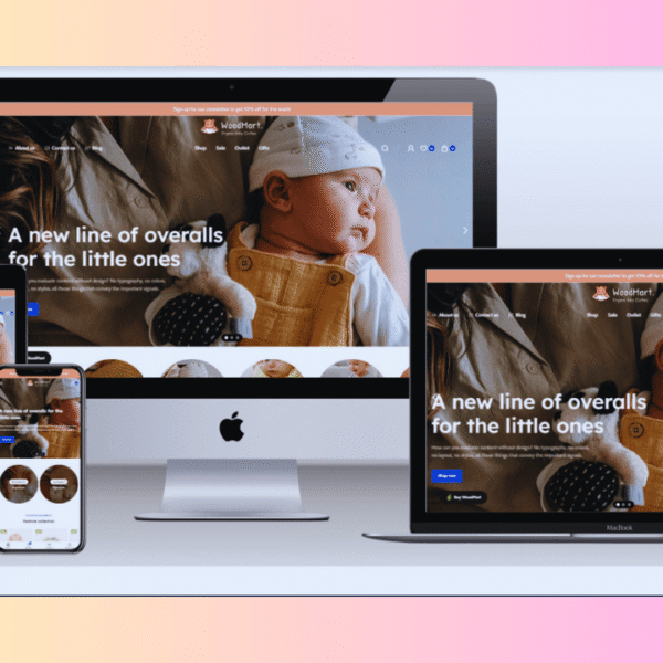 Kids Ecommerce Website