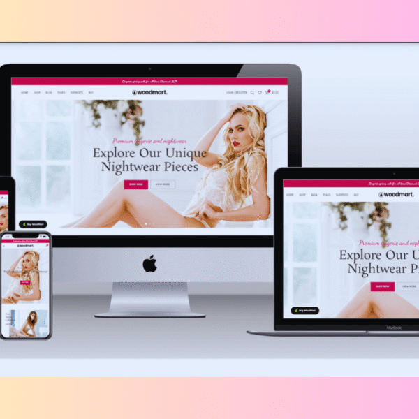 Lingerie Ecommerce Website