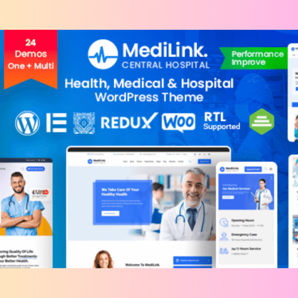 Medilink WordPress Theme