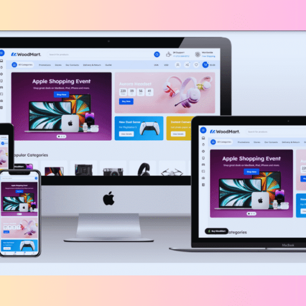 Mega Electronics Ecommerce Website