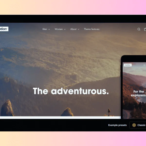 Motion Shopify Theme