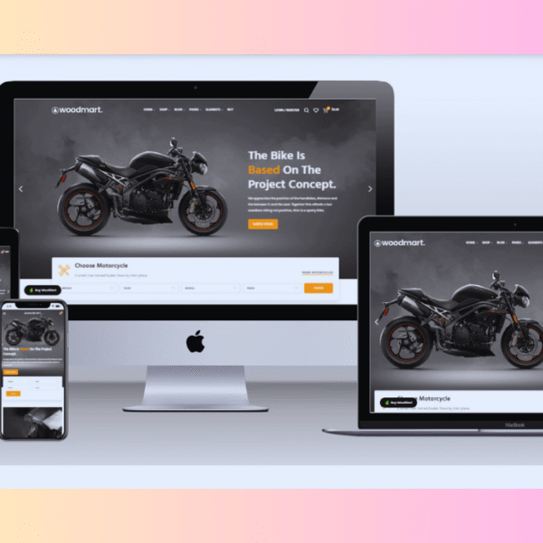 Motorcycle Ecommerce Website