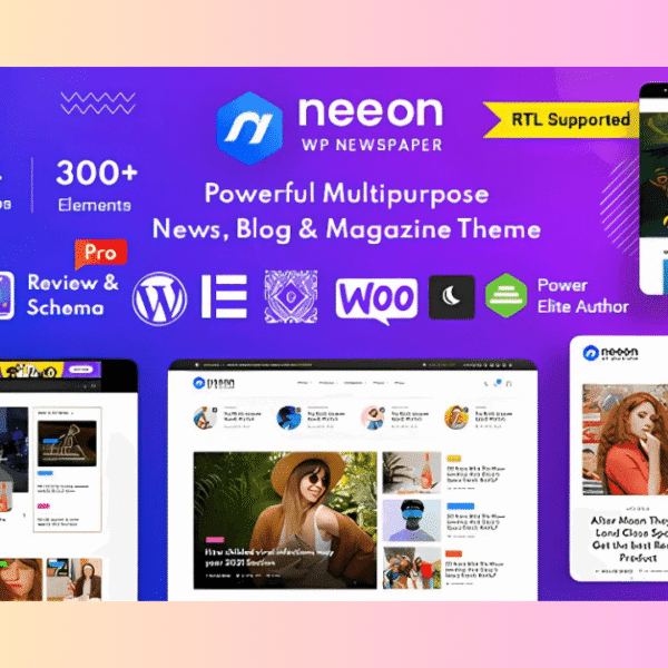 Neeon WordPress Theme