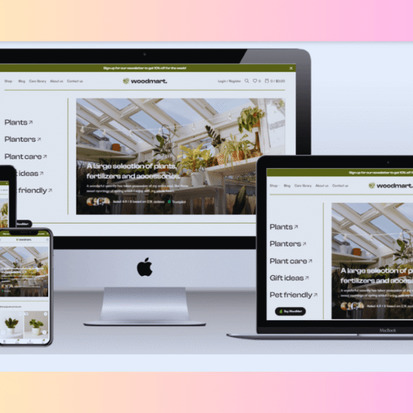 Plants Ecommerce Website