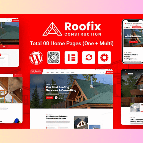 Roofix WordPress Theme