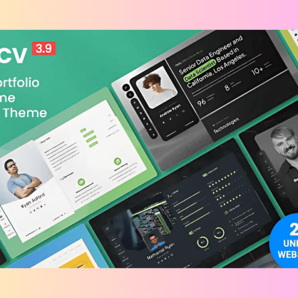 RyanCV WordPress Theme