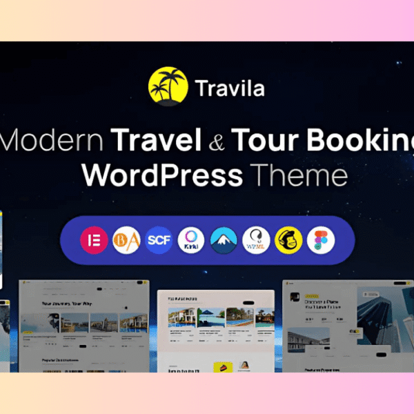 Travel Booking WordPress Theme