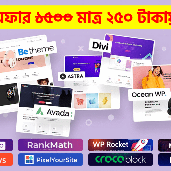 WordPress 15+ Theme and Plugin 100+ CartFlows Landing page